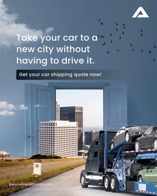 AI powered car shipping with Universal Transit. The new way of shipping your car anywhere in the USA with reliable and efficient auto transport services. Book your car shipping in simple steps, track your vehicle at all times and enjoy 20% on car shipping prices. Safe, secure & seamless.