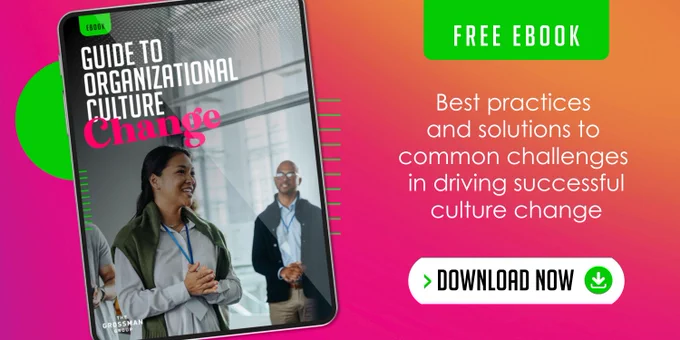 Click the link to download the new eBook, Guide to Organizational Culture Change.