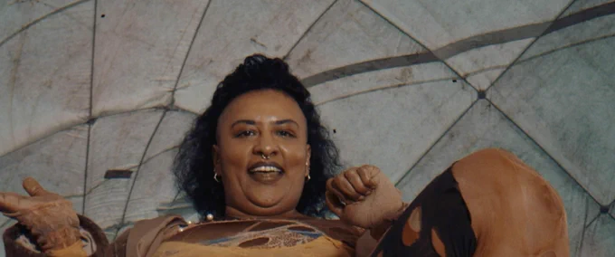 A robotic camera sees a woman