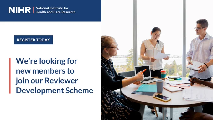 Register today. We’re looking for 
new members to join our Reviewer Development Scheme