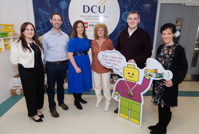 L-R: Aoife Flanagan (Oide), Dr Denis Moynihan (DCU), Siobhán McAndrew (Oide), Professor Deirdre Butler (DCU), Colm Bannon (Oide) and Dr Anne McMorrough (DCU)
