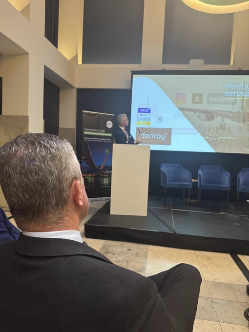 Economy Minister Conor Murphy listens as Kevin McNamee of Bangor-based Denroy Group talks to the roundtable about the company’s success in German and wider European markets.