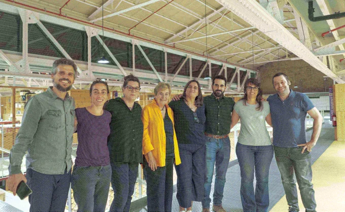Víctor Carreño, coordinador general de Som Energia, fue el representante de la cooperativa en esta jornada. 