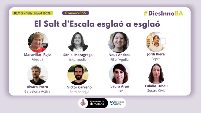 Víctor Carreño, coordinador general de Som Energia, fue el representante de la cooperativa en esta jornada. 