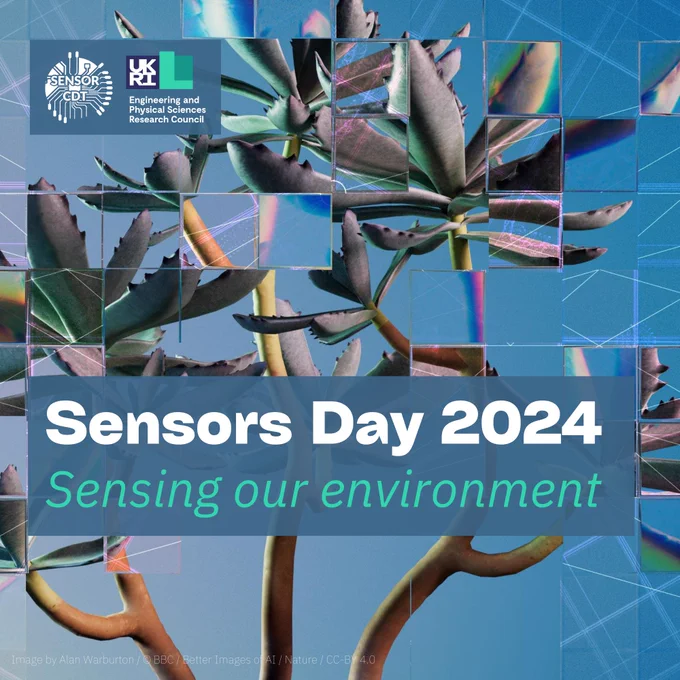 Poster for Sensors Day 2024 - 24 October, Robinson College