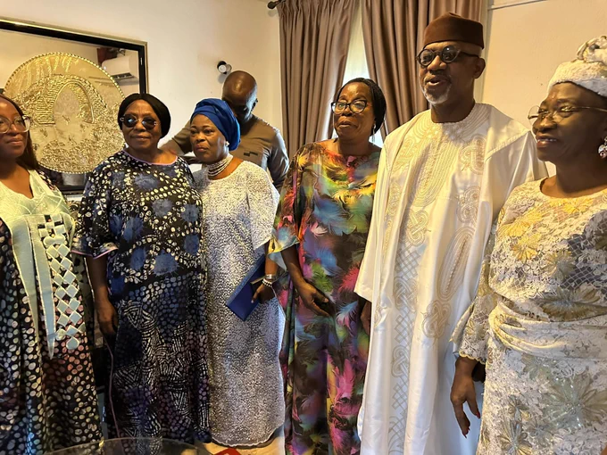 Thank you to the governor of Ogun State for coming @Dapo Abiodun