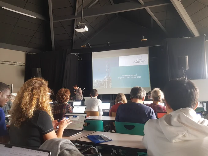 Stéphane Sauvage, Directeur ACTRIS-FR, débute l'après-midi par un mot introductif 