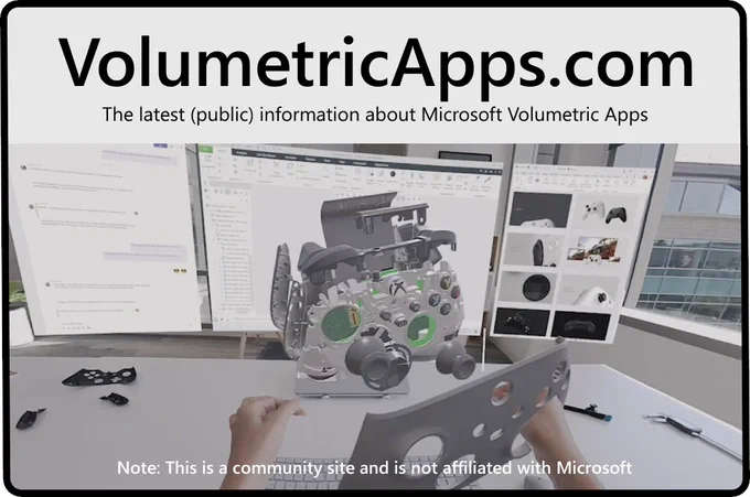 Microsoft Volumetric Apps. VolumetricApps.com