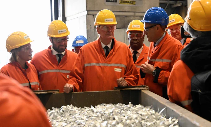 Visite de constellium