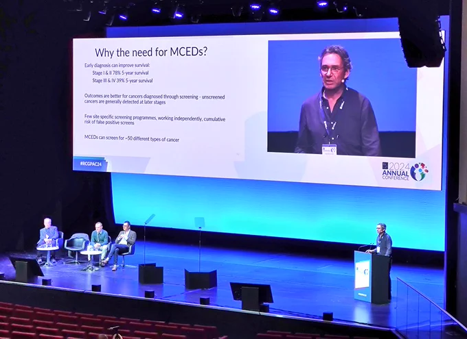 Prof Richard Neal presents data on MCEDs