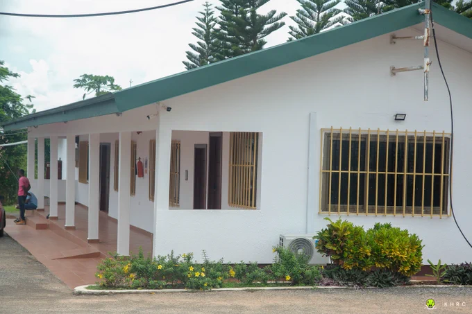 The renovated conference block