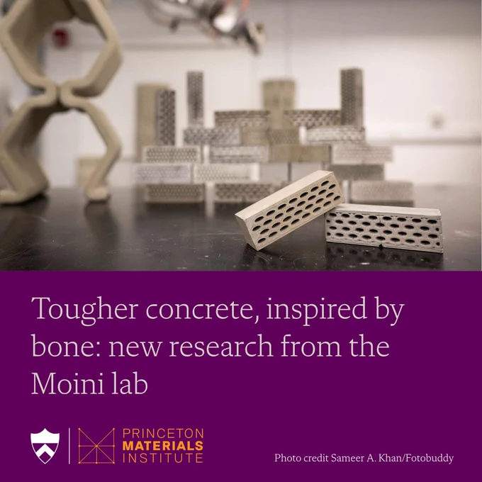 Tougher concrete, inspired by bone: new research from the Moini lab