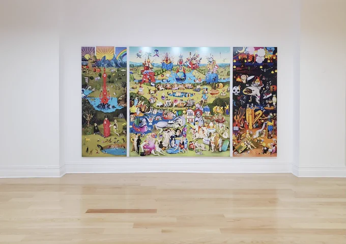 ‘Garden of Emoji Delights’ (2014) Courtesy of Fabric Media Collection