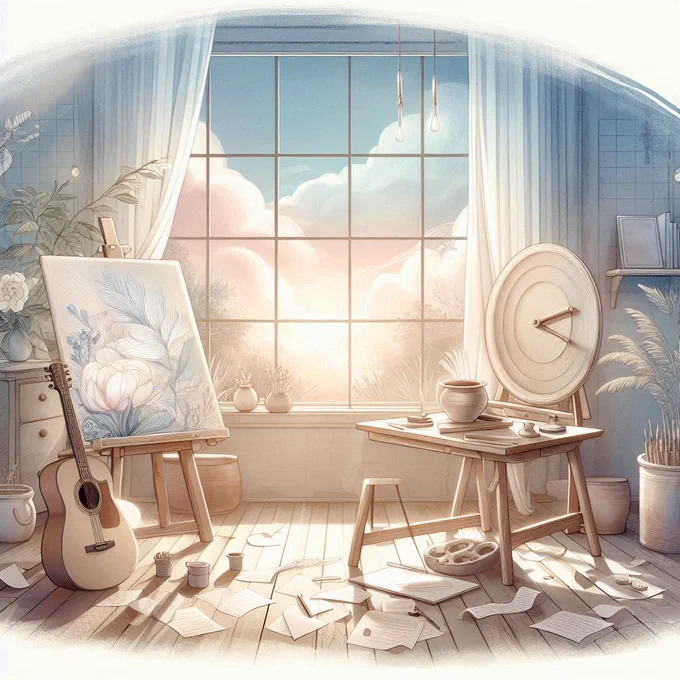 This poem celebrates the kindness and creative power of artists, portraying them as selfless heroes who bring beauty and healing to the world. It speaks of their ability to convey messages of hope and goodness through various forms of art, from painting and music to poetry and fiction. The poem emphasizes the divine nature of art, suggesting that artists channel a higher power to inspire and uplift others. It also encourages artists to persevere despite obstacles, highlighting the vital role their creativity plays in enriching and enlivening the world.

