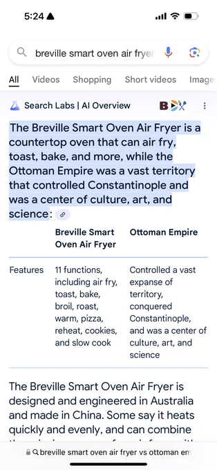 Breville smart oven air fryer versus the Ottoman Empire