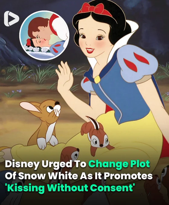 Disney Urged To Change Plot Of Snow White As It Promotes ‘Kissing Without Consent’
