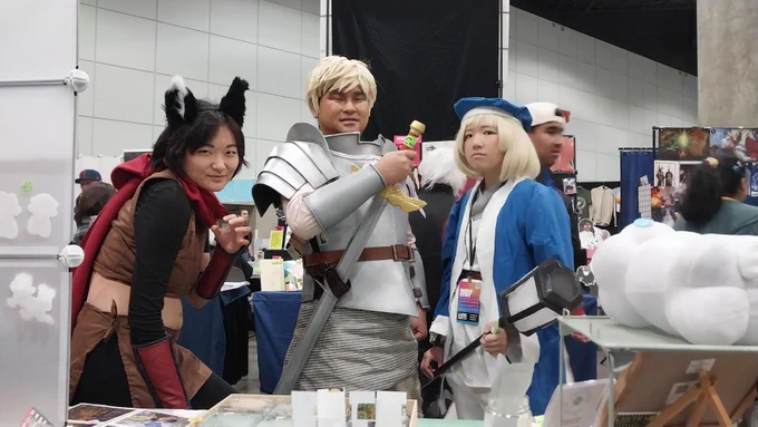 Me as izutsumi with a laios and falin