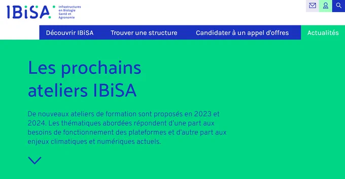 Les prochains ateliers de formation IBiSA