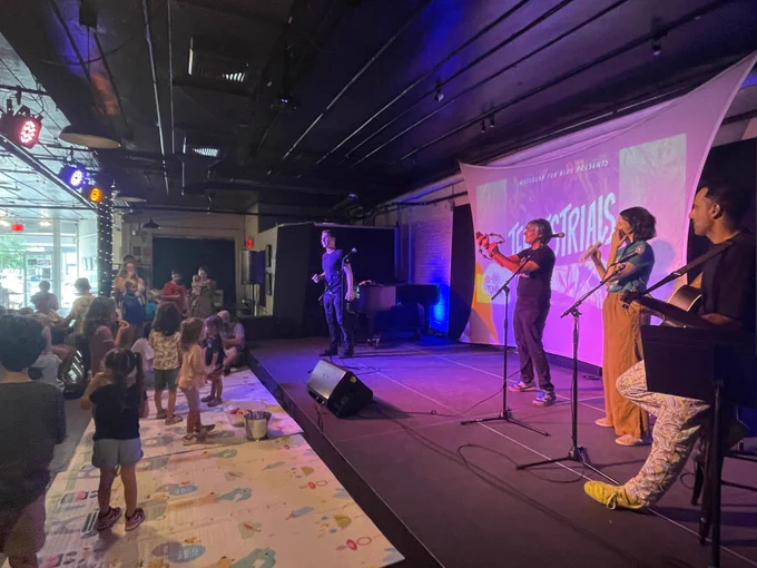 Lindsay, Marshall, Dan Saks, and Alan Goffinski performing.