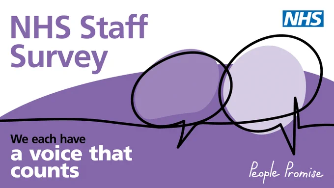 NHS Staff Survey. We each have a voice that counts