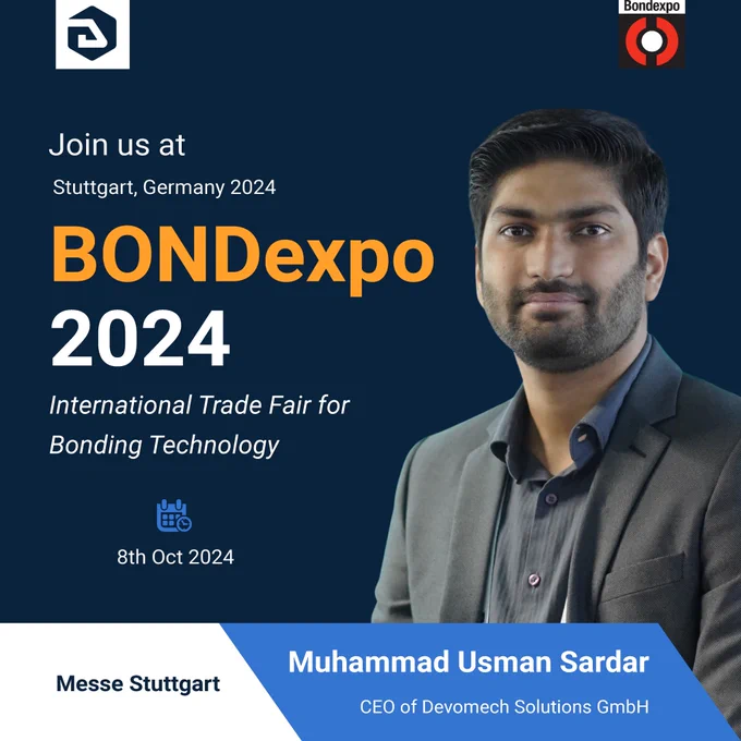 devomech solutions, BONDexpo2024, Bonding Technology, Engineering Excellence, Innovation, Networking, Messe Stuttgart