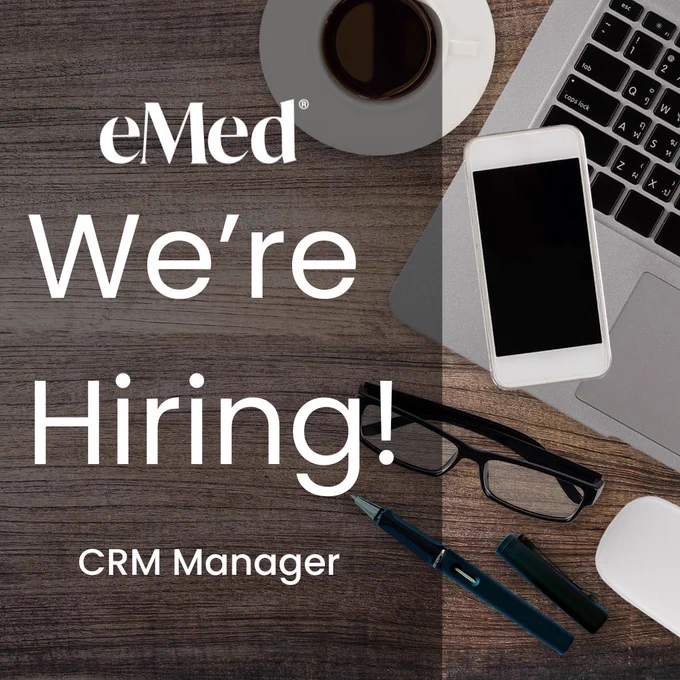 We're hiring - CRM Manager