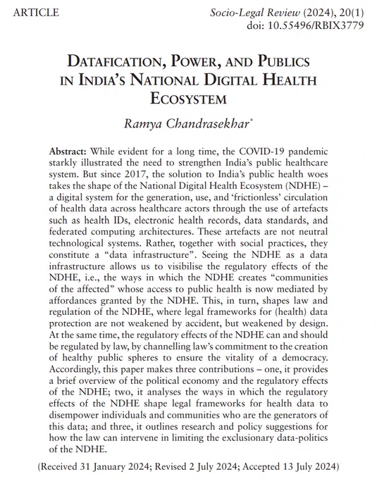 The first page of the article displaying the abstract. The readable pdf is available from the link in the post. 