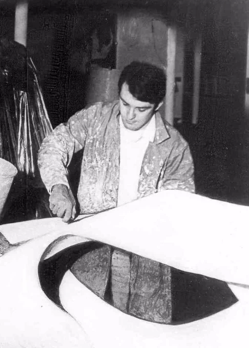 Pratt Institute, NYC - me back in the 1960s #AlanSundberg #art #design #PrattInstitute 