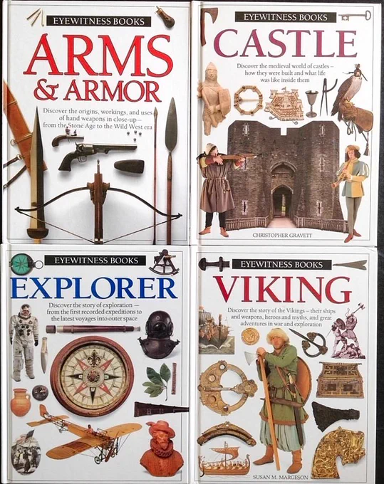 images of various DK Eyewitness Books