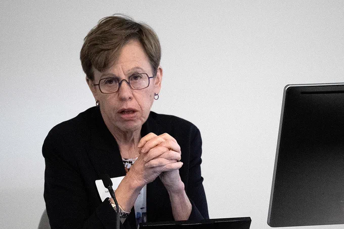 Judith B. Grinspan, PhD, research professor of neurology at Perelman School of Medicine at the University of Pennsylvania, spoke about myelin issues in HIV in her talk titled “Two Important Players in Schwann Cell and Oligodendrocyte Differentiation.” 