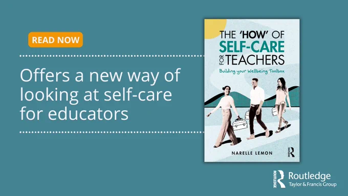 Book cover of The ‘How’ of Self-Care for Teachers
Description: Offers a new way of looking at self-care for educators
Read Now