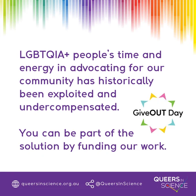 LGBTQIA  people’s time and energy in advocating for our community has historically been exploited and undercompensated.

You can be part of the solution by funding our work.