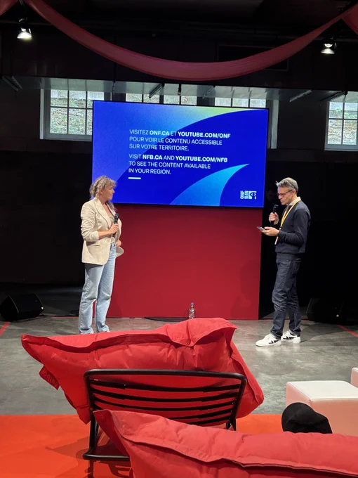 Alexis Normand à la présentation d’« Assez French » - merci à l’ONF