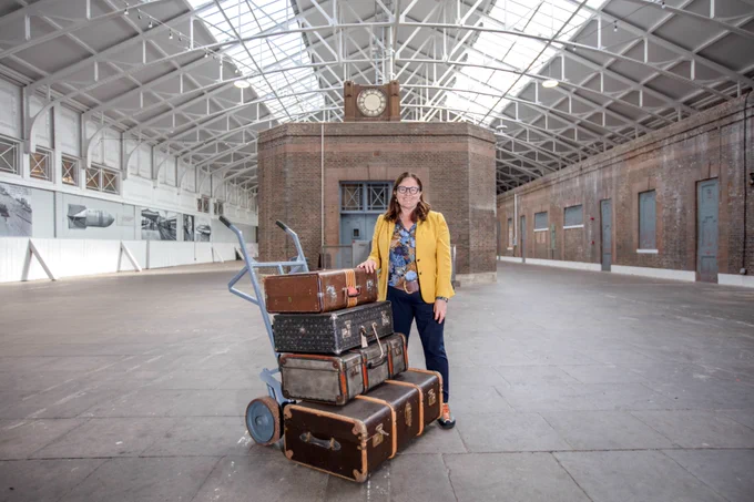 Eilish McGuinness at Tilbury