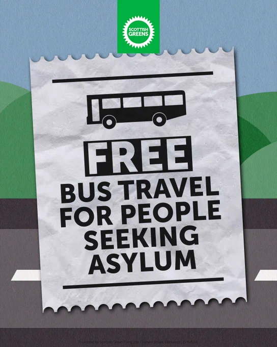 Free bus travel for people seeking asylum