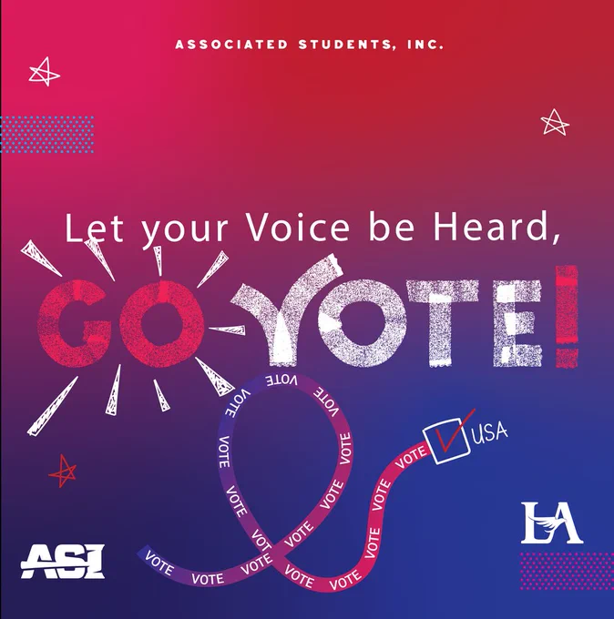 let your voice be heard go vote
