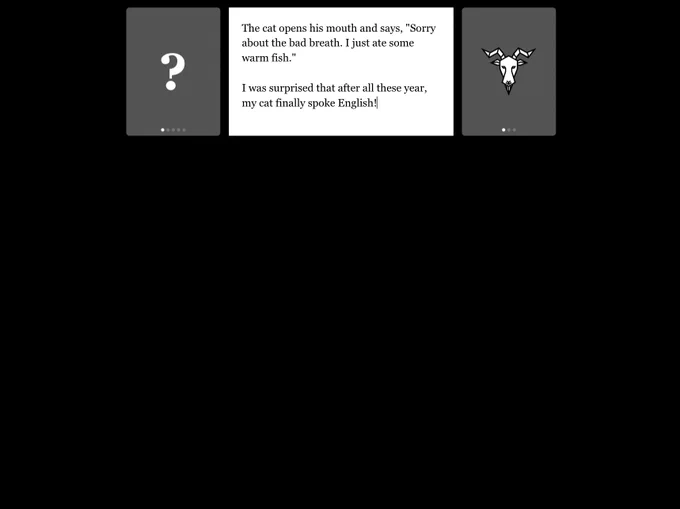 Screenshot of student entering their response