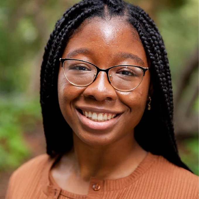 A photo of Janiya Peters, a 2024 Connecting Communities Digital Initiative (CCDI) Junior Fellow.
