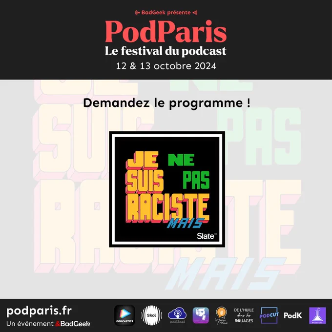 Logo de Je ne suis pas raciste mais