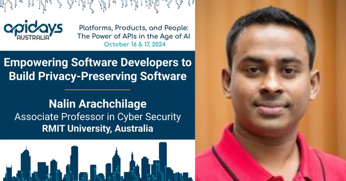 Empowering Software Developers to Build Privacy-Preserving Software
Learn how developers can build privacy-preserving software with @DrNalinAsanka at #apidaysAustralia. Safeguard your AI and APIs!
📅 Oct 16-17 | 🔗 www.apidays.global/australia
#PrivacyTech #SoftwareDevelopment #CyberSecurity