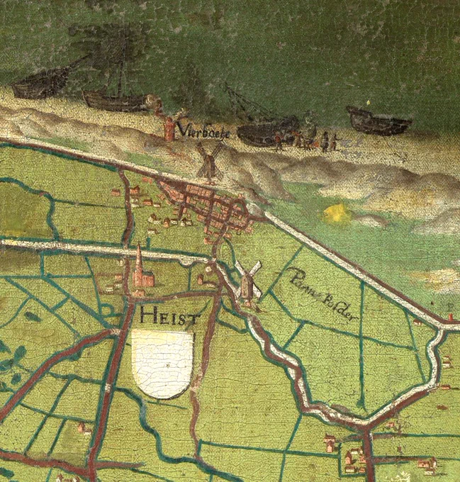 Pieter Pourbus' map of the Liberty of Bruges, Musea Brugge 0000.GRO0220.I , https://dam.museabrugge.be/iiif/3/1619/manifest.json 