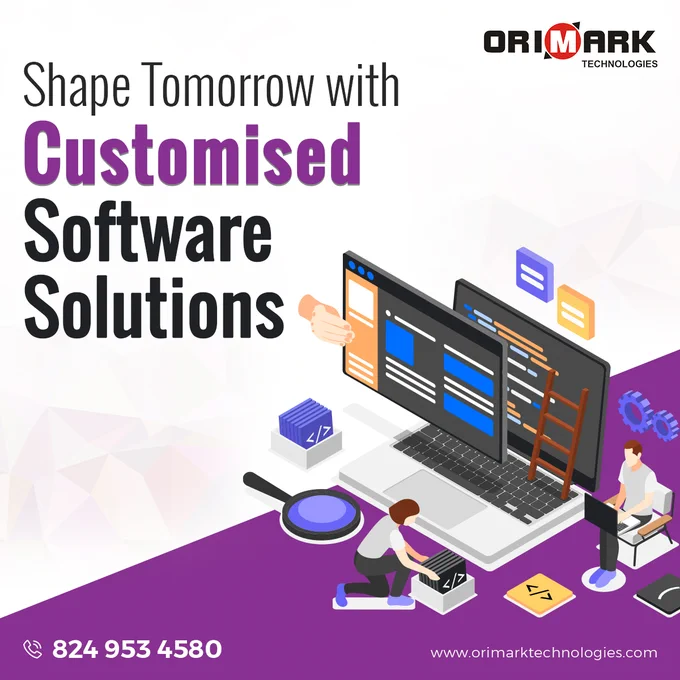 In today's fast-evolving digital world, businesses need to stay ahead with customized software solutions tailored to their specific needs. Orimark Technologies shape tomorrow by offering innovative, user-friendly software that enhances efficiency and drives growth. Our expert team is dedicated to crafting solutions that integrate seamlessly with your operations, ensuring scalability and adaptability. Whether you're a startup or an established enterprise, our personalized software solutions will empower your business to reach new heights.

Contact us 8249534580 today to unlock your potential and stay future-ready!

#CustomSoftwareSolutions #OrimarkTechnologies #DigitalTransformation #BusinessGrowth #TechForTomorrow