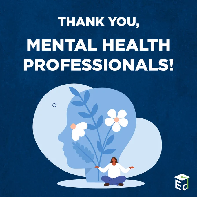 Thank you, mental health professionals!