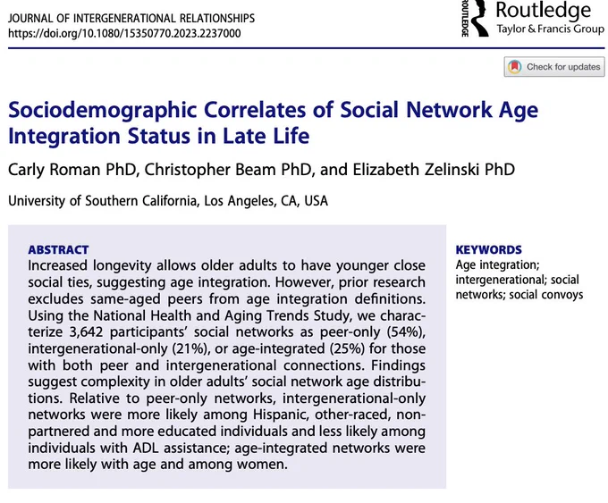 Screenshot of Roman et al. paper title page with abstract