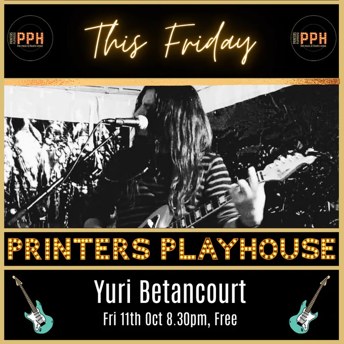 Yuri Betancourt, Fri 11th Oct, 8.30pm