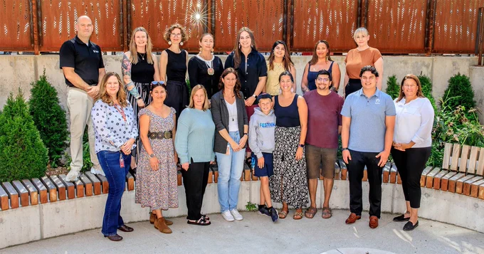 A community-based research team comprised of Western University researchers and students, SOAHAC staff and leaders, and local knowledge keepers is working together, 'planting seeds' for food sovereignty in London, Ont. (Christopher Kindratsky/Western Communications)