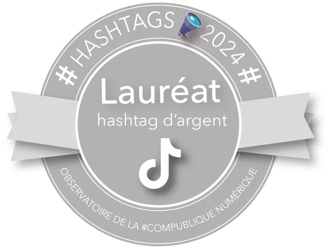 Macaron hashtag argent TikTok