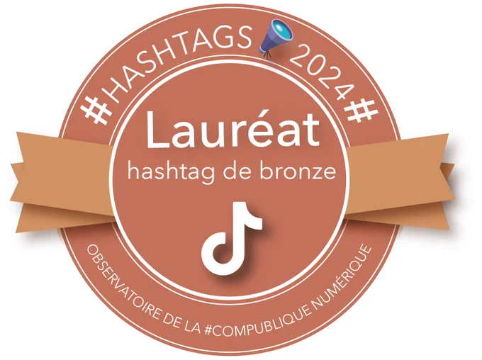 Macaron hashtag bronze TikTok