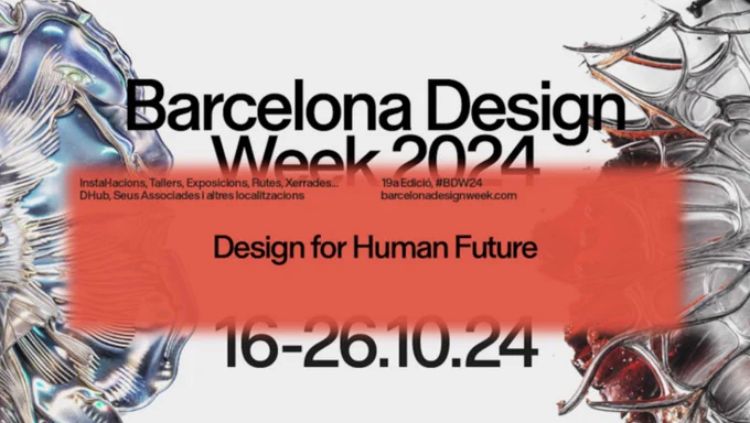 Cartell de la Barcelona Design Week.