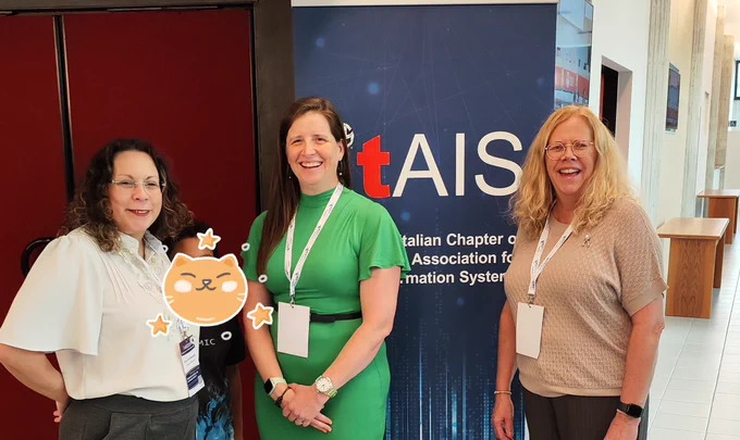 Realities of being a researcher meant our team was joined by the son of one of our team. His presence is spreading smiles to everyone here at the conference.

Pictured: Dr Elly, Dr Rosalynn, and Pro Mia not pictured by a key member of this team Dr Fahad.